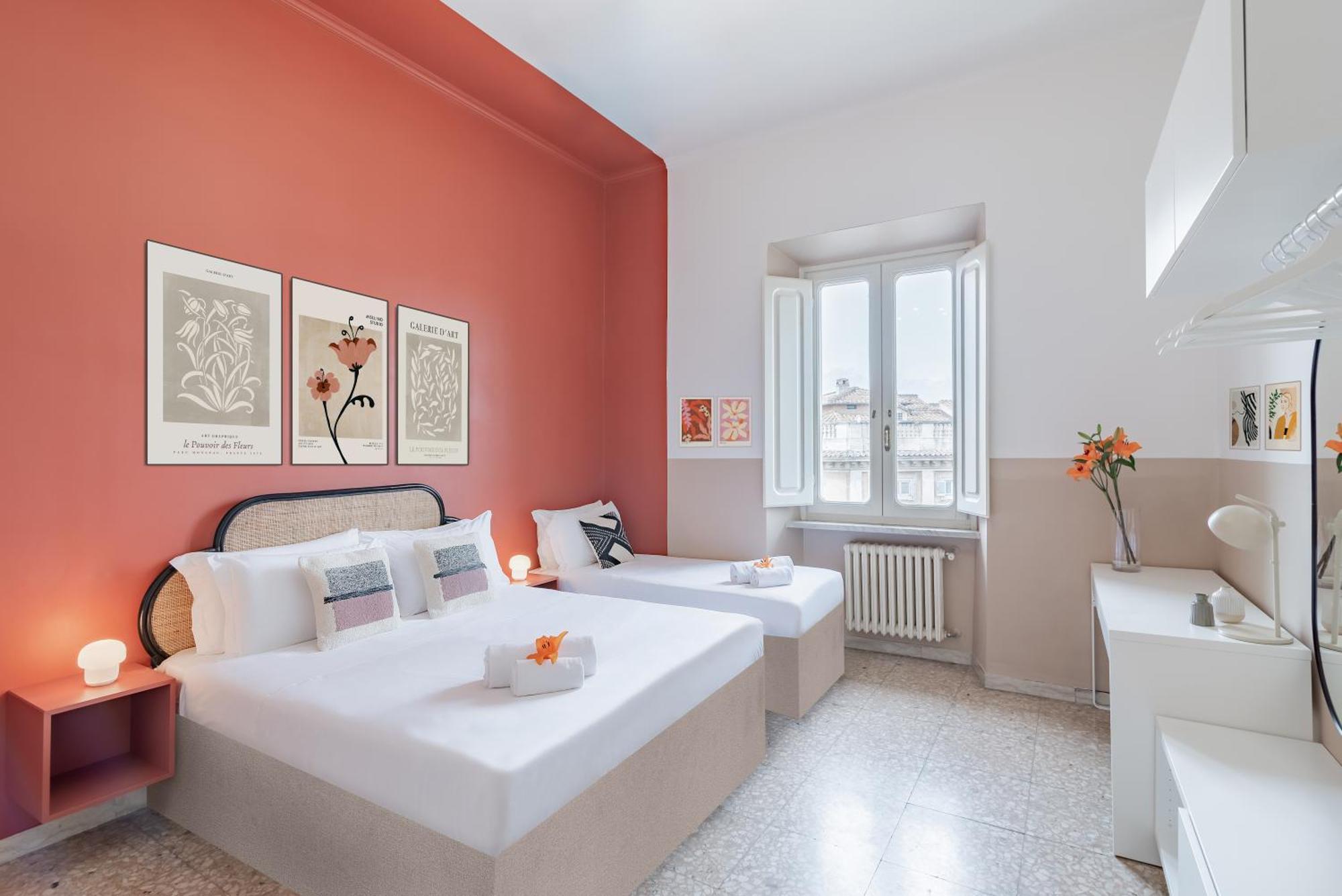 Gasthof Blam Alice's House, Great View To Santa Maria Maggiore Church Rom